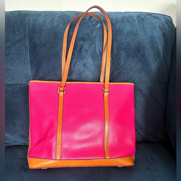 Dooney & Bourke Pink Claremont Cynthia Tote Vintage Y2K EUC - Picture 14 of 16